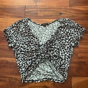 Cheetah Print Top